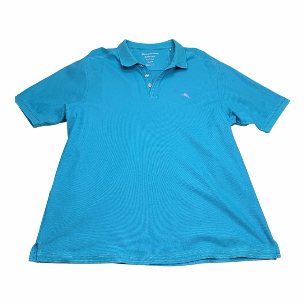 Tommy Bahama Turquoise Polo Shirt